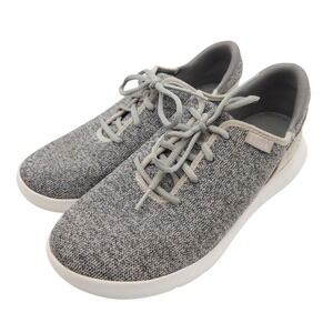 Kizik (Women's 9.5 Wide) Madrid Eco Knit Hands Free Slip On Shoes Gray‎ Sneakers